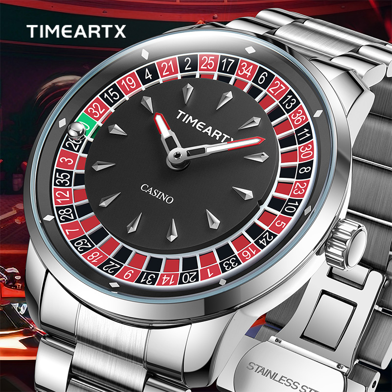 Luxury Watch Magazine - TIMEARTX Brandneue Luxus-Quarzuhren für Herren, europäisches