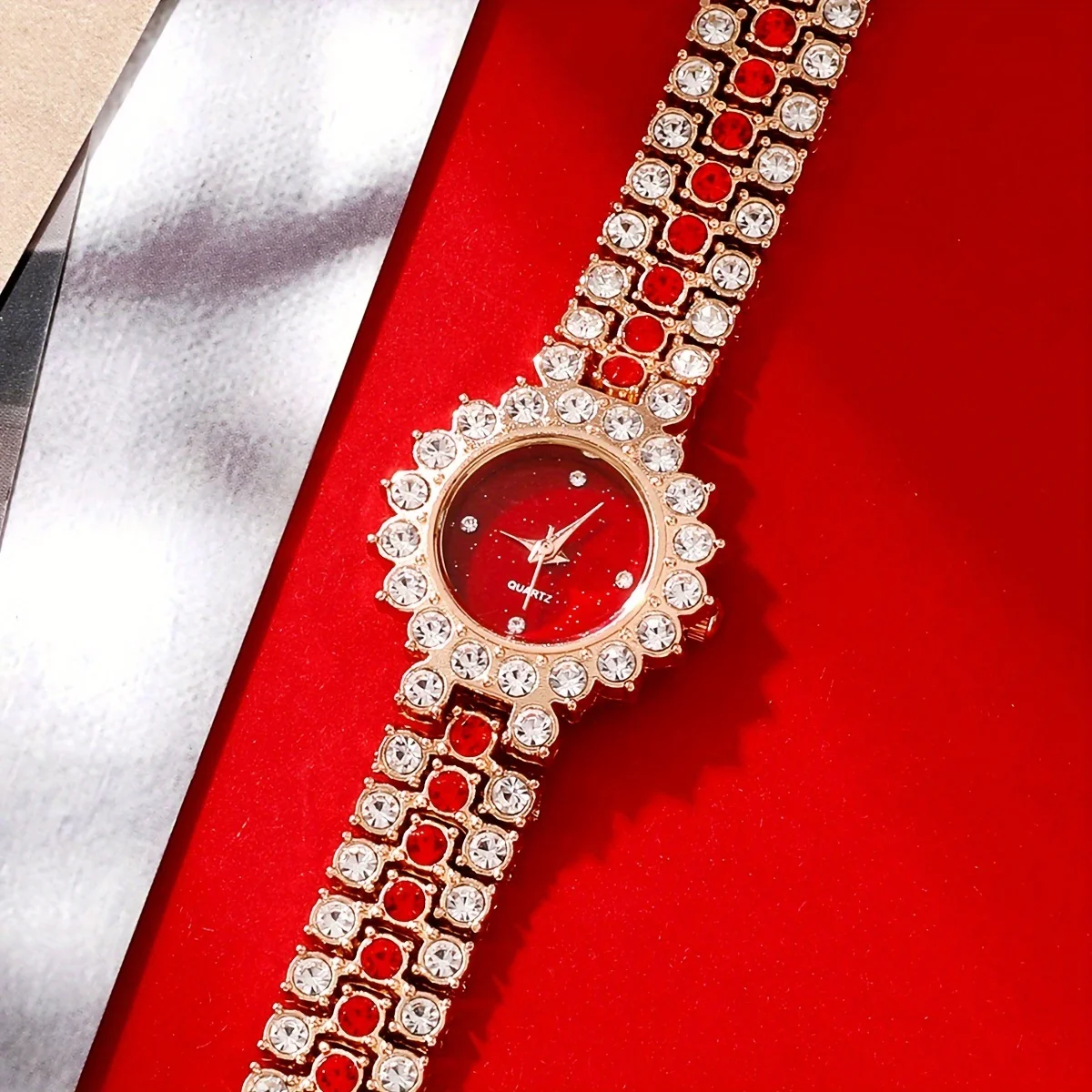 2 Stück/Set Damenuhr, luxuriös – Luxury Watch Gift For Her Bewertung und Preis