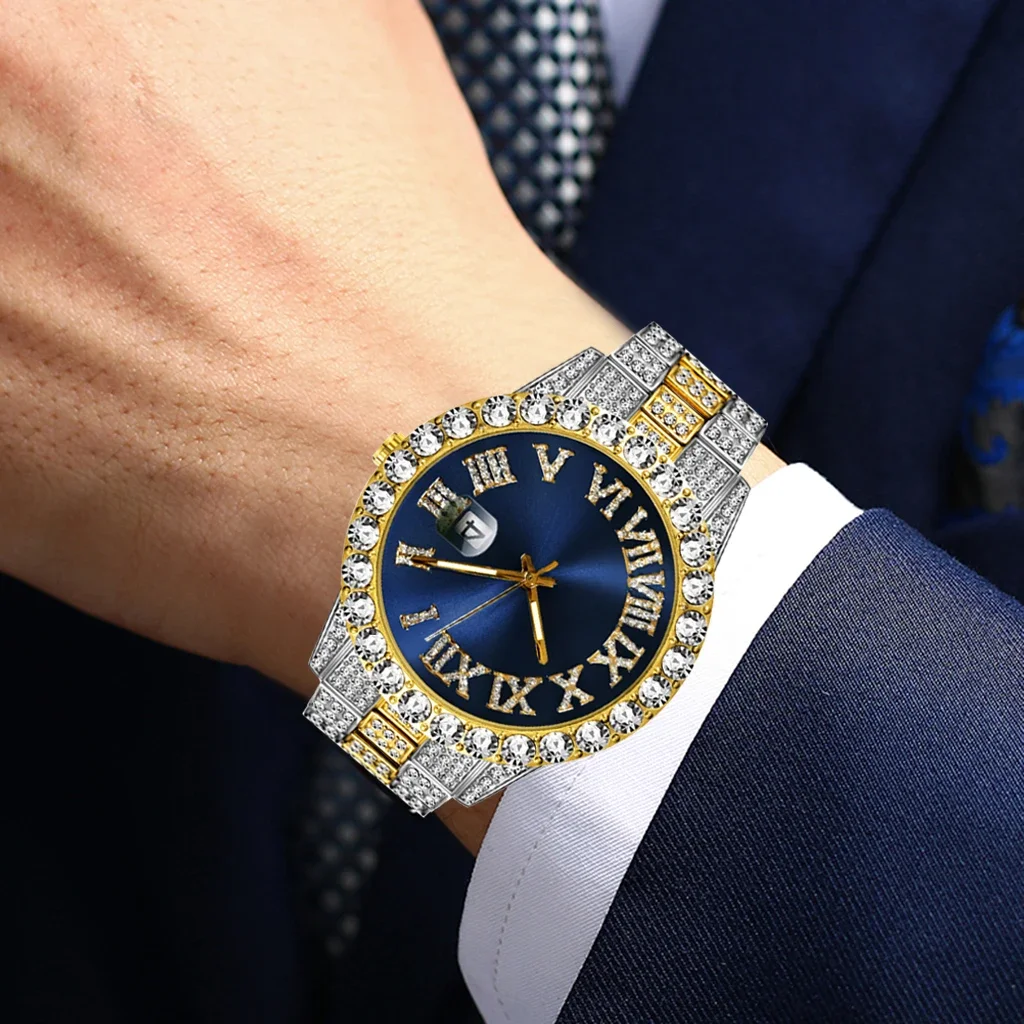 Vereiste Uhr Männer Luxusmarke – Luxury Watch Iceberg Bewertung und Preis
