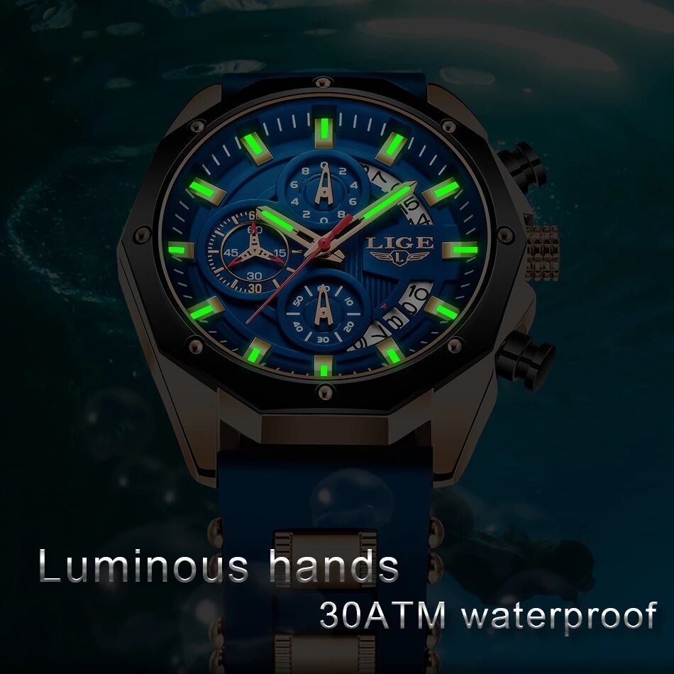 Lige mode herren uhren top mar – Luxury Watch Maker Bewertung und Preis
