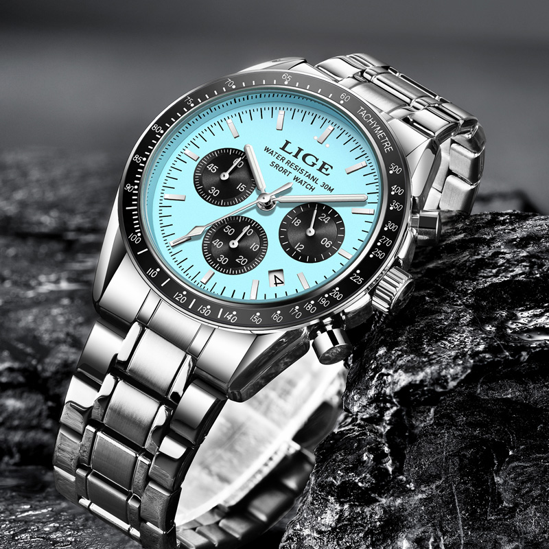 LIGE Top-Marke Luxus Neue Herr – Luxury Watch Magazine Bewertung und Preis