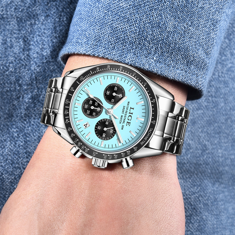 LIGE Top-Marke Luxus Neue Herr – Luxury Watch Magazine Bewertung und Preis