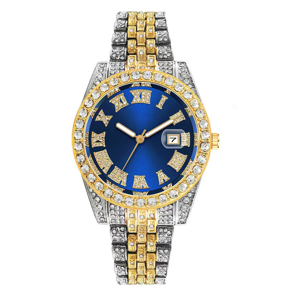 Luxus Hip Hop Edelstahl Gold F – Luxury Watch Iceberg Bewertung und Preis