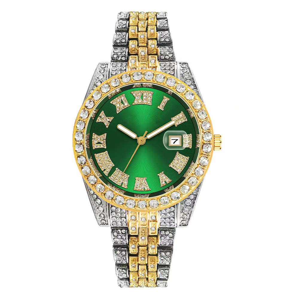 Luxus Hip Hop Edelstahl Gold F – Luxury Watch Iceberg Bewertung und Preis