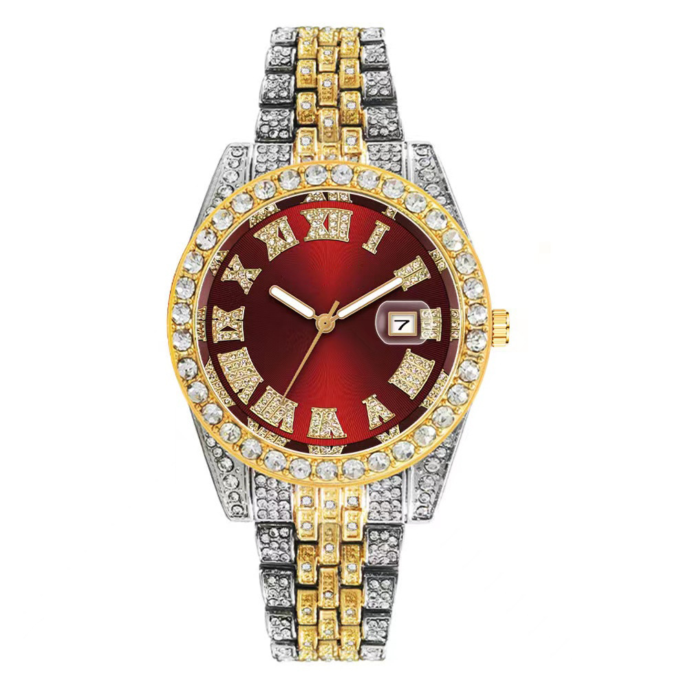Luxus Hip Hop Edelstahl Gold F – Luxury Watch Iceberg Bewertung und Preis