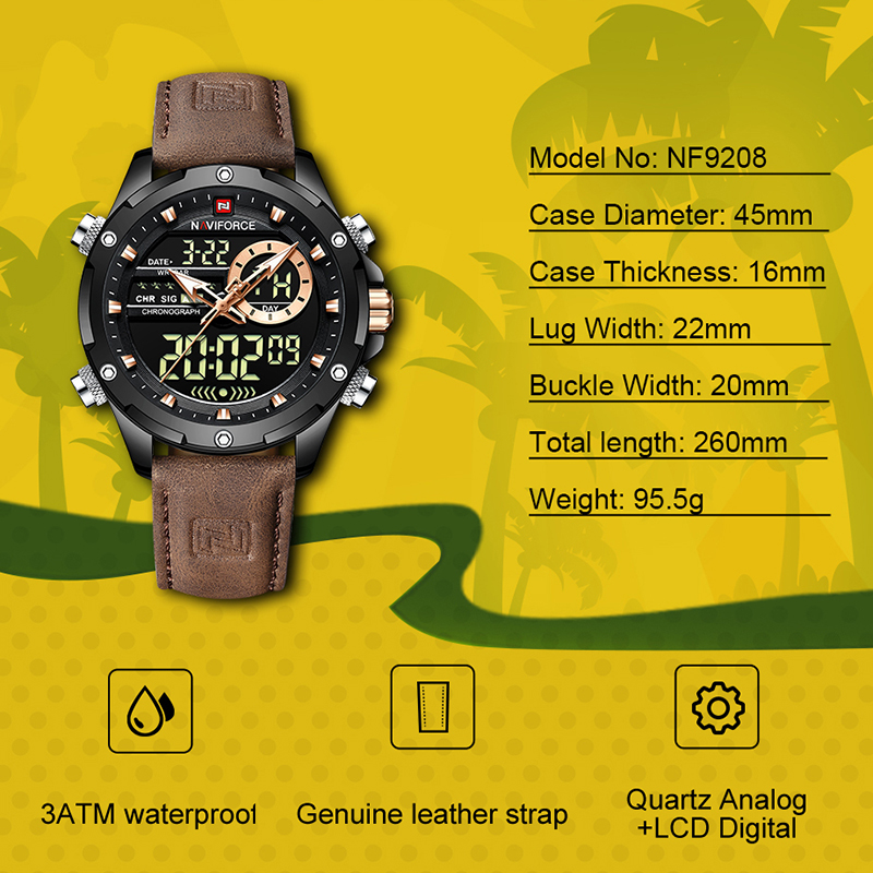 Neue NAVIFORCE Herrenuhren Qua – Luxury Watch Magazine Bewertung und Preis